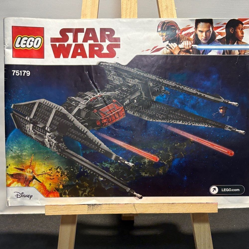 LEGO Star Wars Black and Red Starfighter  booklet
